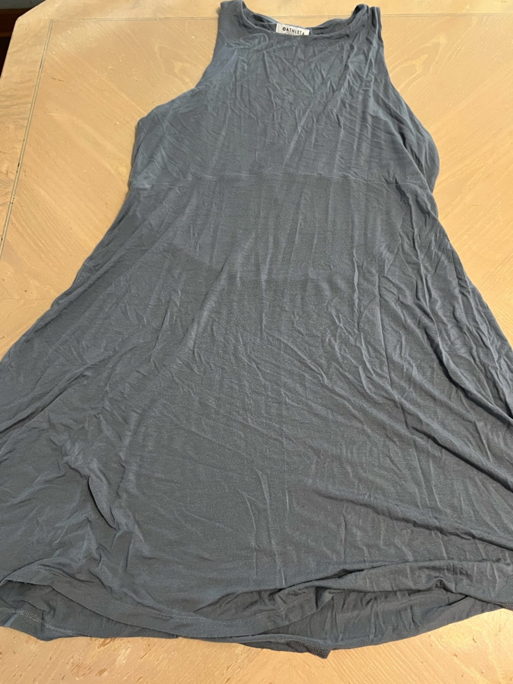 Athleta Dark Gray Scoop Neck Tee